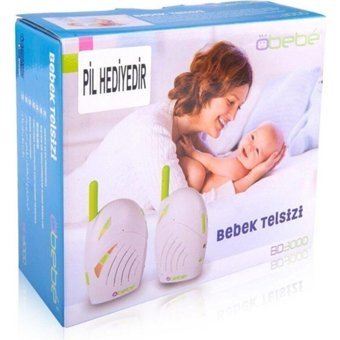 Obebe BD-3000 Şarjlı Dijital Bebek Telsizi
