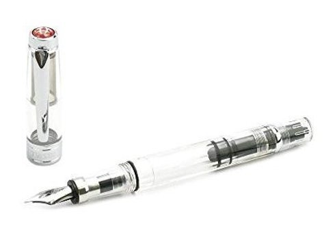 Twsbi Diamond 580 M7443130 Pistonlu Akrilik Doldurulabilir M Uç Siyah Dolma Kalem