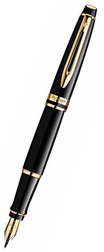 Waterman Expert 3 S0951660 Kartuşlu Çelik Doldurulabilir Altın Kaplama Dolma Kalem