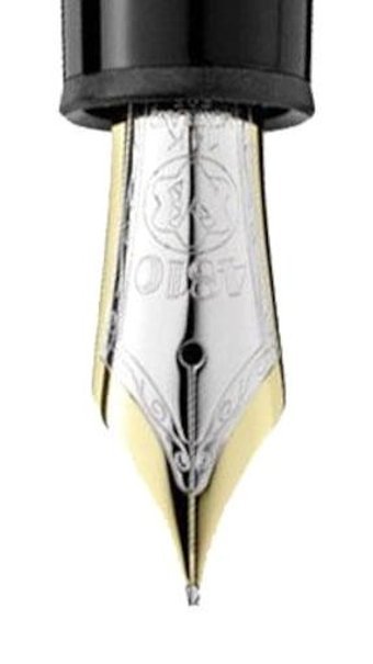 Montblanc Meisterstück Le Grand 13665 Kartuşlu Reçine Doldurulabilir Altın Kaplama OB Uç Dolma Kalem