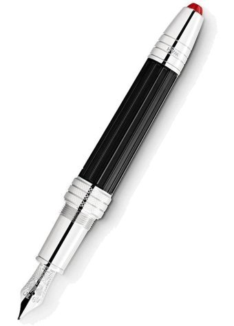 Montblanc F 128842 Kartuşlu Reçine Doldurulabilir Altın Kaplama F Uç Dolma Kalem