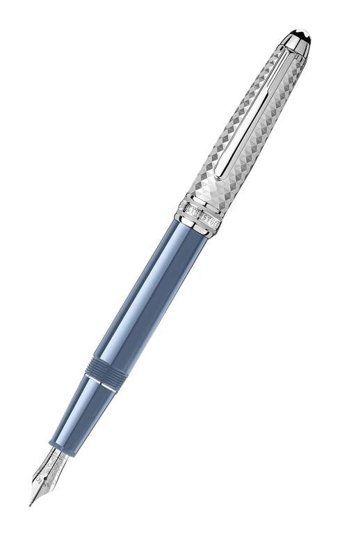 Montblanc Meisterstück Glacier Doué 129403 Kartuşlu Reçine Doldurulabilir Altın Kaplama M Uç Dolma Kalem