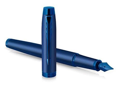 Parker IM Professional Mono 2172964 Kartuşlu Metal Doldurulabilir M Uç Mavi Dolma Kalem