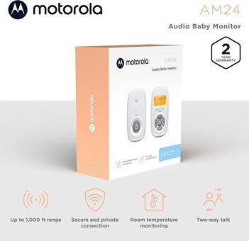 Motorola AM24 Şarjlı Dijital Bebek Telsizi