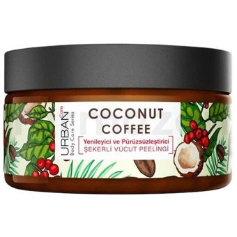Urban Care Coconut Coffee Vücut Leke Giderici Sıkılaştırıcı Krem Kavanoz Yüz Peelingi 200 ml