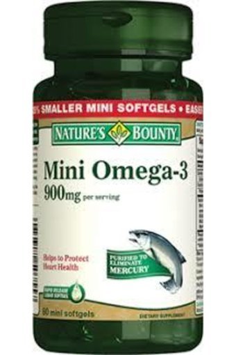Nature's Bounty Mini Omega 3 Kapsül 900 mg 60 Adet