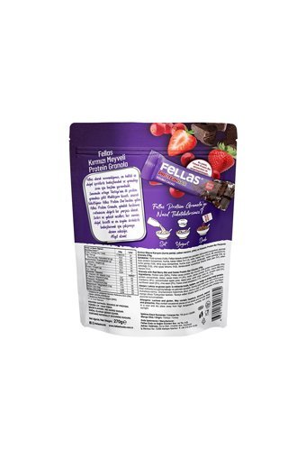 Fellas Kırmızı Meyveli Granola 3x270 gr
