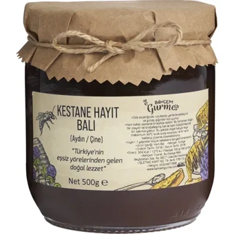 Bahçem Gurme Kestane Hayıt Balı 500 gr