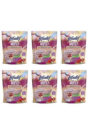 Eti Lifalif Kırmızı Meyveli Müsli 6x250 gr