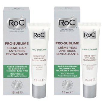 Roc Pro Sublime Tüm Ciltler için Göz Çevresi Krem Tüp 2x15 ml