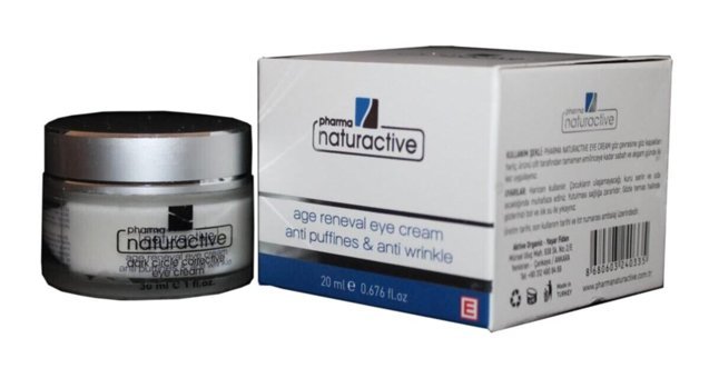 Pharmanaturactive Age Reneval Tüm Ciltler için Göz Çevresi Krem Kavanoz 20 ml