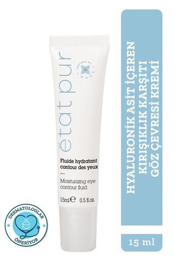 Etat Pur Hyaluronik Asit Hassas Ciltler için Göz Çevresi Krem Tüp 15 ml