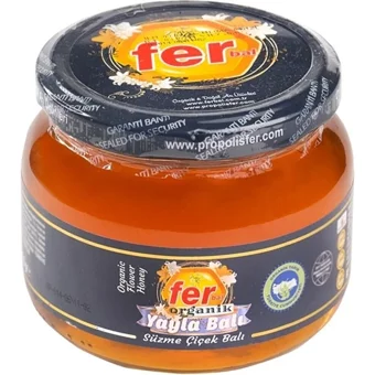 Fer Bal Organik Süzme Çiçek Balı 450 gr