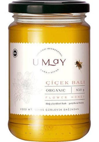 Umay Herbal Organik Çiçek Balı 850 gr