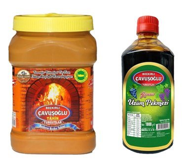 Çavuşoğlu Tahin Kepekli 930 gr + Çavuşoğlu Üzüm Pekmezi 1000 gr