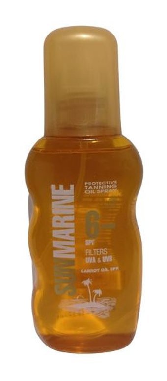 Sunmarine Havuç Yağı Yoğun Tüm Vücut İçin Güneşsiz Bronzlarştırıcı Yağ 200 ml