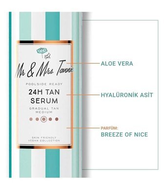 Mr & Mrs Tannie Yoğun Tüm Vücut İçin Güneşsiz Bronzlarştırıcı Sprey 20 ml