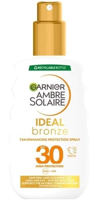Garnier Ambre Solaire Yoğun 30 Faktör Tüm Vücut İçin Bronzlaştırıcı Sprey 200 ml