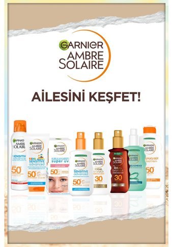 Garnier Ambre Solaire Hindistan Cevizi Yağı Yoğun 2 Faktör Tüm Vücut İçin Güneşsiz Bronzlarştırıcı Yağ 200 ml