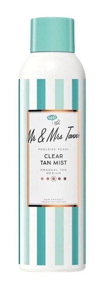 Mr & Mrs Tannie Clear Tan Mist Yoğun Tüm Vücut İçin Güneşsiz Bronzlarştırıcı Sprey 200 ml