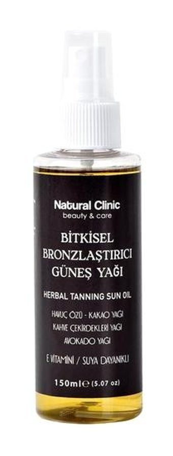 Natural Clinic Bitkisel Yoğun Tüm Vücut İçin Güneşsiz Bronzlarştırıcı Yağ 150 ml
