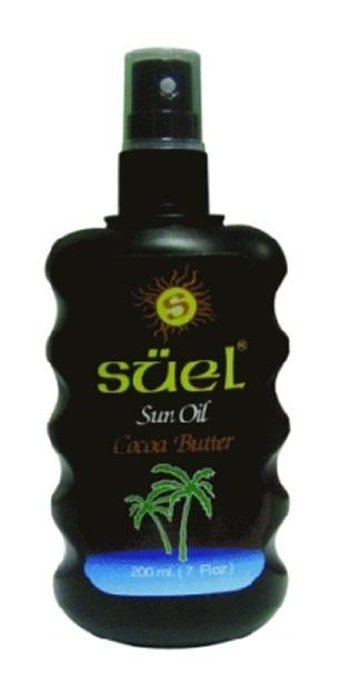 Süel Kakao Yağı Yoğun Tüm Vücut İçin Güneşsiz Bronzlarştırıcı Yağ 200 ml