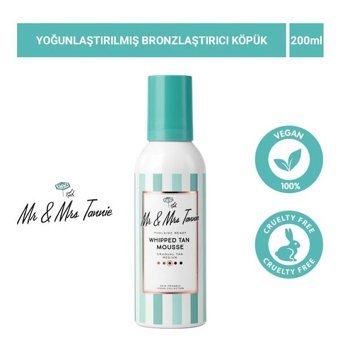 Mr & Mrs Tannie Yoğun Tüm Vücut İçin Güneşsiz Bronzlarştırıcı Köpük 200 ml