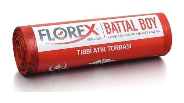 Florex Battal Boy 72x95 cm 10 Adet Çöp Poşeti