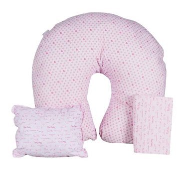 Pierre Cardin Pamuklu Yıkanabilir Pembe Emzirme Yastığı