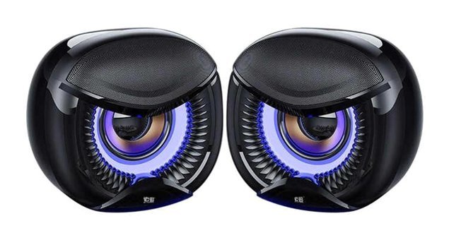 Soaiy SA-A9 RGB USB Kablolu Mini 1+1 Bilgisayar Hoparlörü