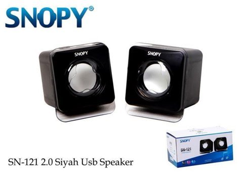 Snopy SN-121 USB Kablolu Mini 1+1 Bilgisayar Hoparlörü