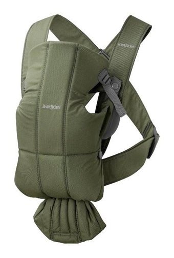 BabyBjörn Mini 3D 3.2-11 kg Kapasiteli Oturaklı Her Yöne Kanguru Yeşil