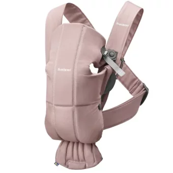 BabyBjörn Mini 3D 3.2-11 kg Kapasiteli Oturaklı Her Yöne Kanguru Kahverengi-Pembe