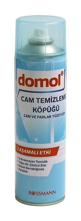 Rossmann Parlak Yüzeyler Cam Temizleyici Köpük 500 ml
