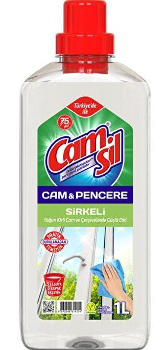 Camsil Sirkeli Cam Temizleyici Sıvı 1lt