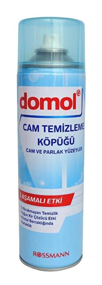 Rossmann Parlak Yüzeyler Cam Temizleyici Köpük 500 ml
