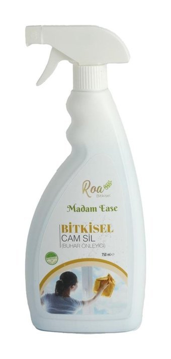 Roa Bitkisel Buhar Önleyici Cam Temizleyici Sprey 750 ml
