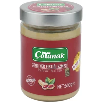 Çotanak Fıstık Ezmesi 600 gr