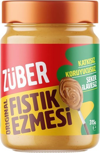 Züber Original Fıstık Ezmesi 3x315 gr