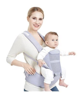 Yy Store sz55894 20 kg Kapasiteli Oturaklı Her Yöne Yenidoğan Kanguru Gri