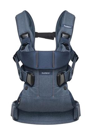 BabyBjörn Cotton 3.5 - 15 kg Kapasiteli Oturaklı Her Yöne Yenidoğan Kanguru Denim Midnight Blue
