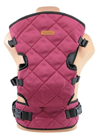 Babymol Quantum 9 kg Kapasiteli Oturaklı Her Yöne Yenidoğan Kanguru Bordo