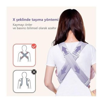 Yy Store sz66510 20 kg Kapasiteli Oturaklı Her Yöne Yenidoğan Kanguru Pembe
