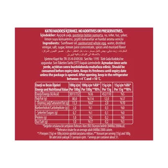 Pınar Mayonez 460 gr