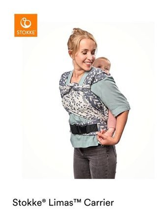 Stokke Stk-58720_slatemelange 15 kg Kapasiteli Oturaklı Her Yöne Yenidoğan Kanguru Slatemelange
