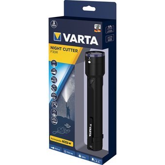 Varta F30R Night Cutter Dinamolu Basmalı 700 Lümen Uzun Menzilli Led Şarjlı El Feneri