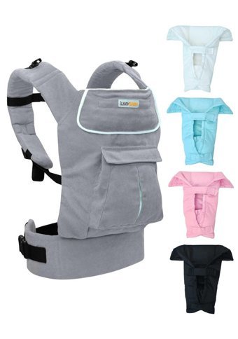 İlkay Baby S031 20 kg Kapasiteli Oturaklı Her Yöne Yenidoğan Kanguru Beyaz