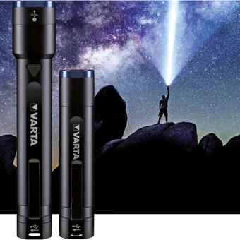 Varta F30R Night Cutter Dinamolu Basmalı 700 Lümen Uzun Menzilli Led Şarjlı El Feneri