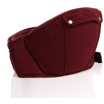 Baby Plus Star 18 kg Kapasiteli Oturaklı Her Yöne Yenidoğan Kanguru Bordo