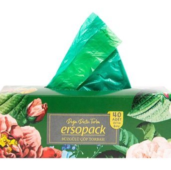 Ersopack Orta Boy 55x60 cm 600 Adet Çöp Poşeti
